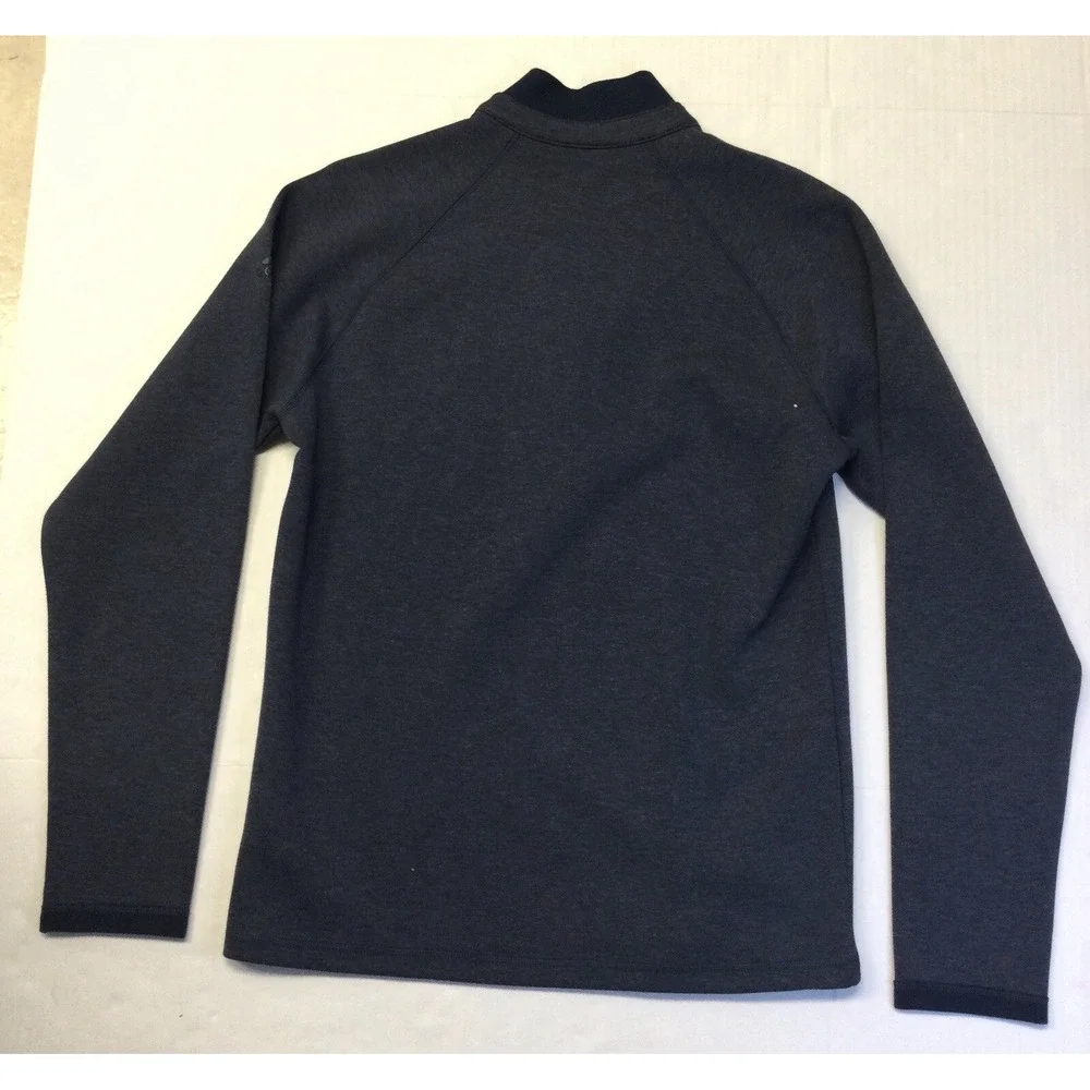 MEN'S ADIDAS CLUB 1/4 ZIP GOLF‎ Pullover SWEATER LEGEND BLUE  Size Small